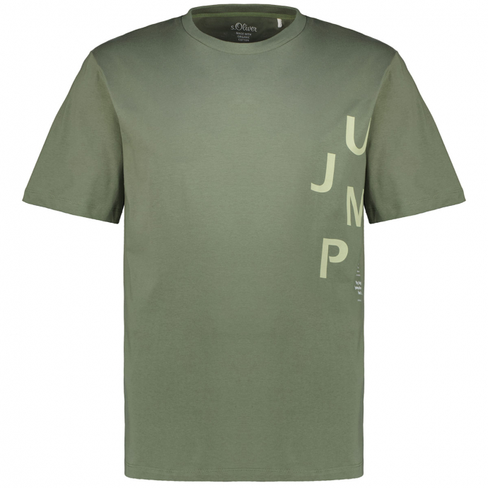 T-Shirt aus Biobaumwolle oliv_78D0 | 3XL