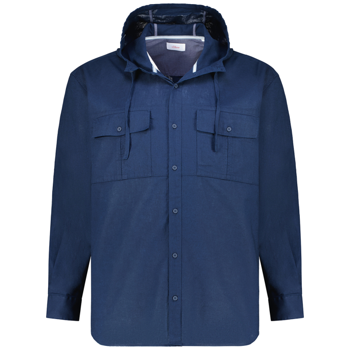 s.Oliver Overshirt aus Leinenmischung günstig online kaufen