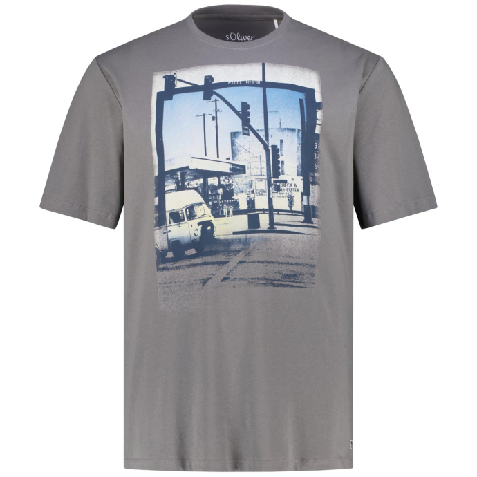 s.Oliver T-Shirt mit Motiv-Print günstig online kaufen