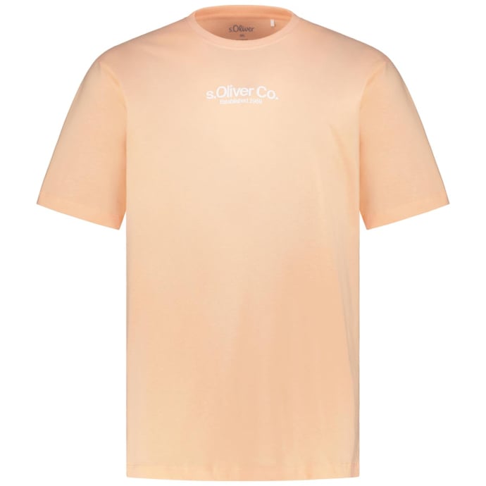 s.Oliver T-Shirt mit Label-Print günstig online kaufen