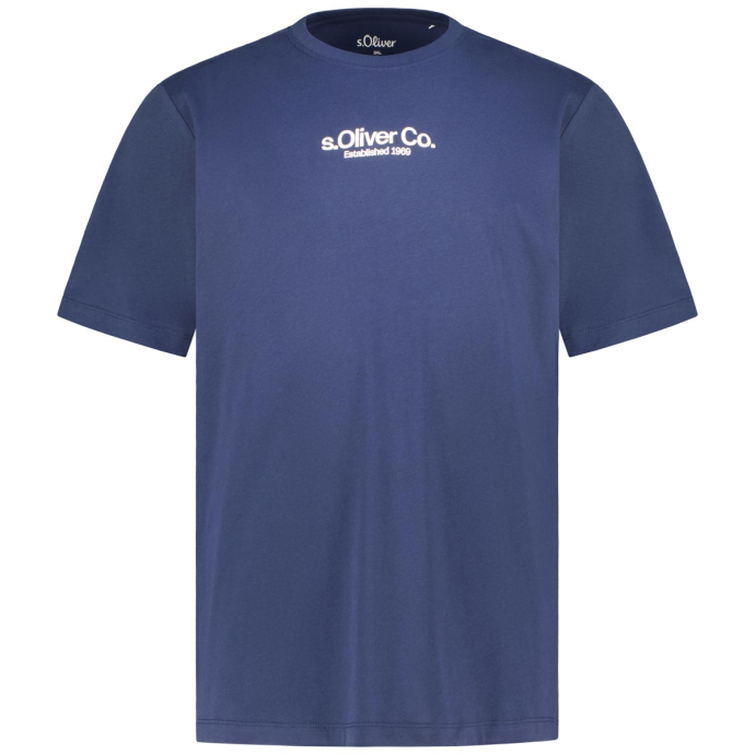 s.Oliver T-Shirt mit Label-Print günstig online kaufen