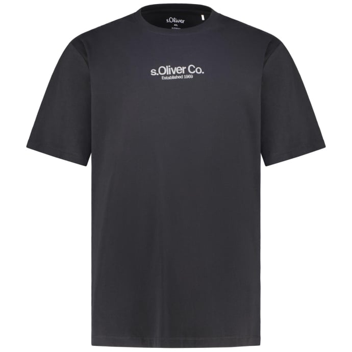 s.Oliver T-Shirt mit Label-Print günstig online kaufen