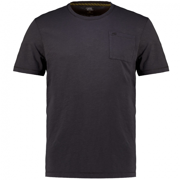 T-Shirt aus Biobaumwolle im Garment Dyed-Look anthrazit_88 | 3XL
