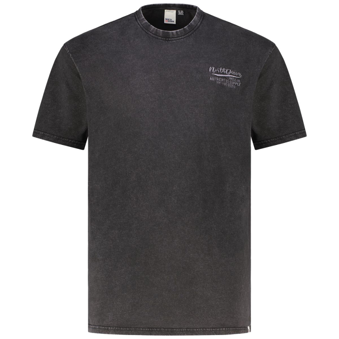 North T-Shirt im Used-Look günstig online kaufen