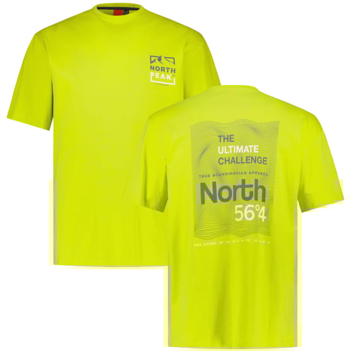 North T-Shirt mit Print auf Vorder- und Rückseite günstig online kaufen