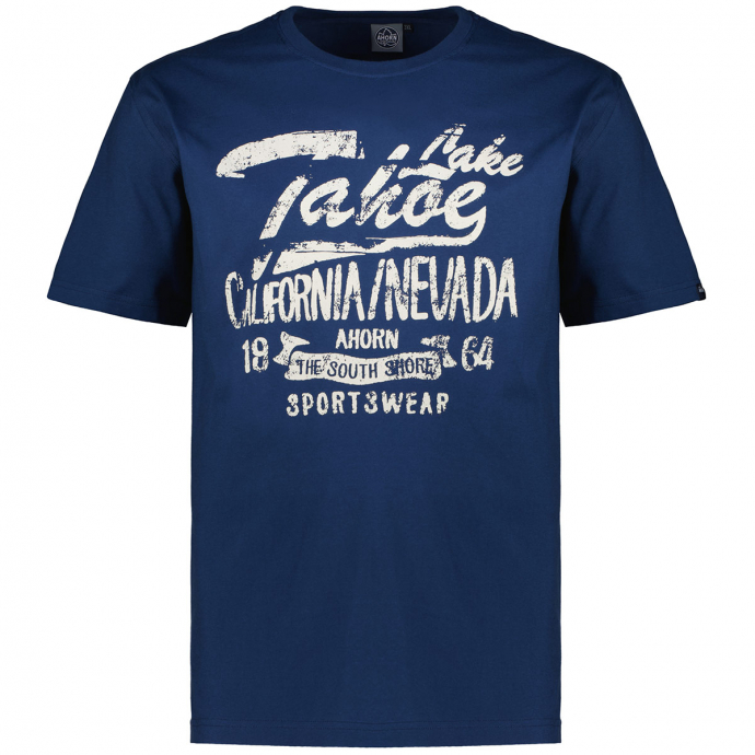 T-Shirt mit Print blau_160 | 5XL