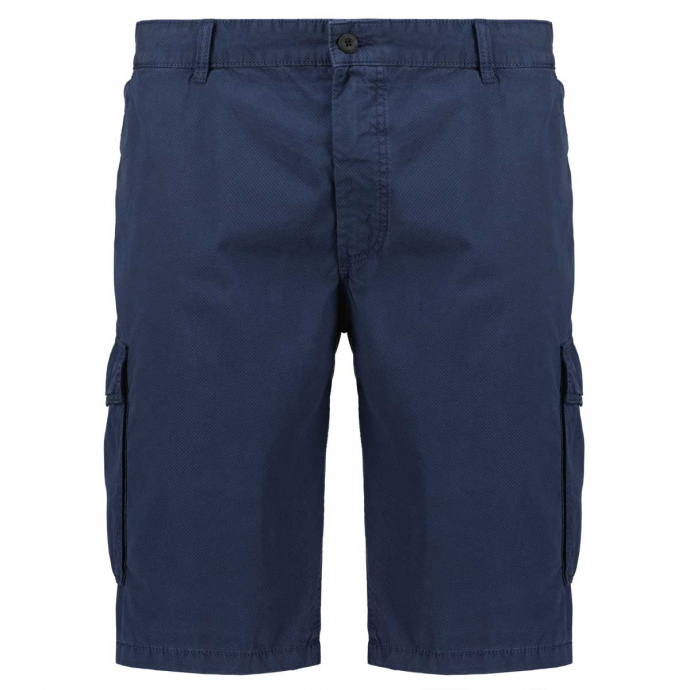 Cargo-Shorts mit Garment-Dye-Färbung dunkelblau_47/400 | W44