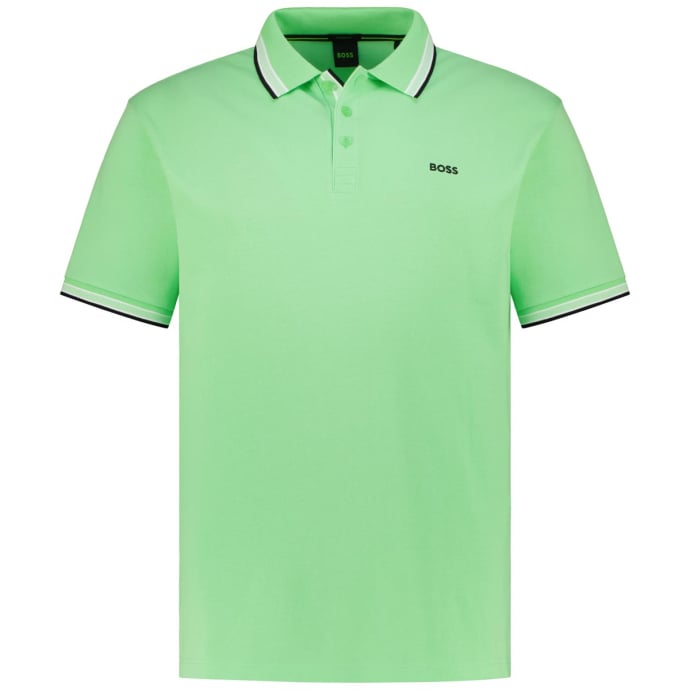 BOSS Poloshirt mit Kontrastdetails günstig online kaufen