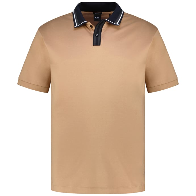 BOSS Poloshirt aus merzerisierter Baumwolle günstig online kaufen