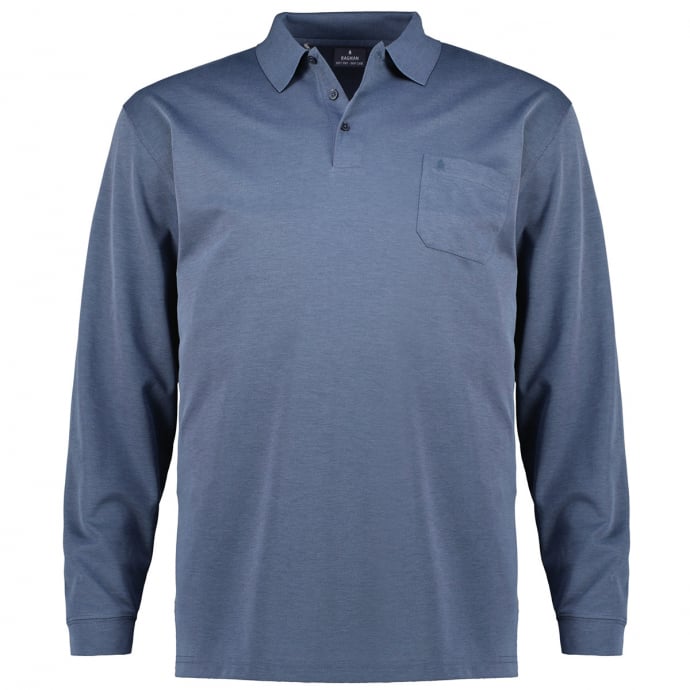 RAGMAN Pflegeleichtes Poloshirt "Soft Knit" günstig online kaufen
