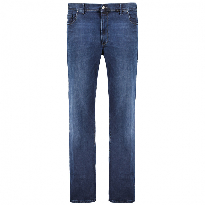 5-Pocket Jeans aus Megestretch Denim jeansblau_6814 | 30