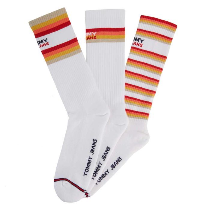 3er-Pack Socken mit Biobaumwolle in Geschenkbox weiß_001 | 43-46