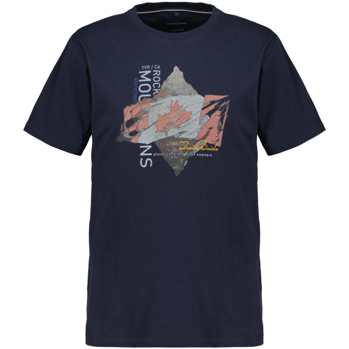 T-Shirt aus Biobaumwolle marine_105 | 3XL