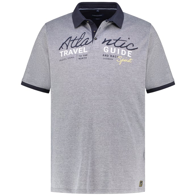 CASAMODA Poloshirt "CASAMODA Polo-Shirt gestreift" günstig online kaufen