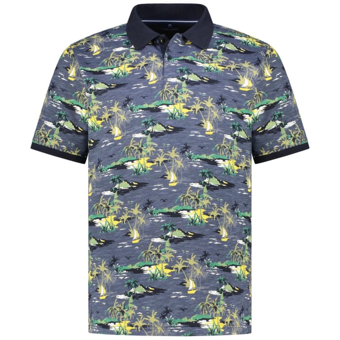 CASA MODA Poloshirt aus Baumwolle günstig online kaufen