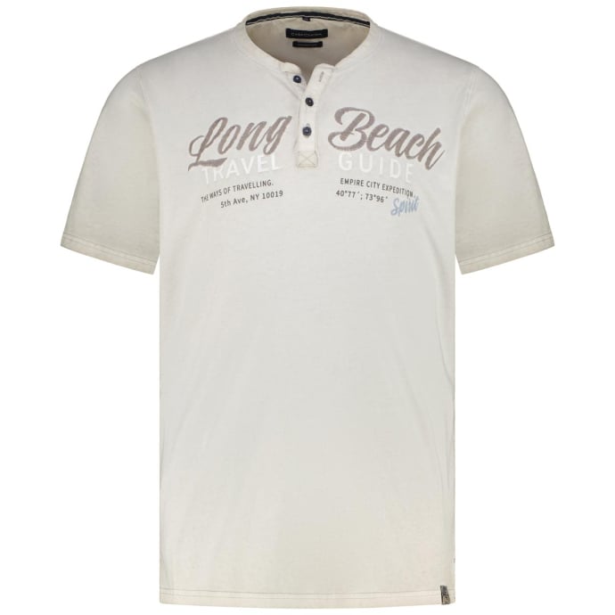 CASA MODA T-Shirt mit Serafinokragen günstig online kaufen