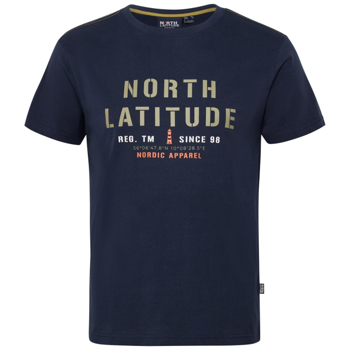 North T-Shirt mit Label-Print günstig online kaufen