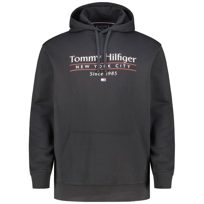 Tommy Hilfiger Big & Tall Kapuzensweatshirt BT-HILFIGER CENTER STACK HOODY- günstig online kaufen
