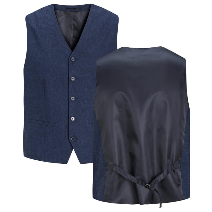 Jack&Jones Leichte Weste mit Leinen günstig online kaufen