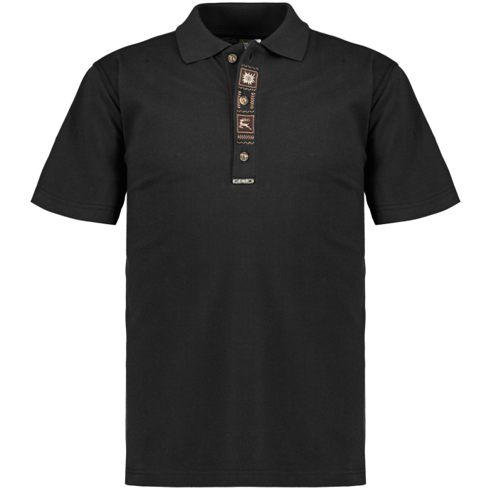 Orbis Poloshirt im Trachten-Style günstig online kaufen
