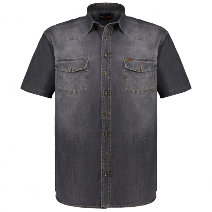Kamro Jeanshemd im Used-Look günstig online kaufen