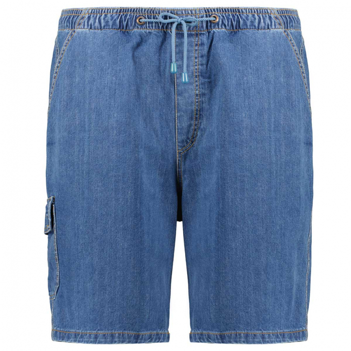 Abraxas Jeans-Cargoshorts mit Gummibund günstig online kaufen