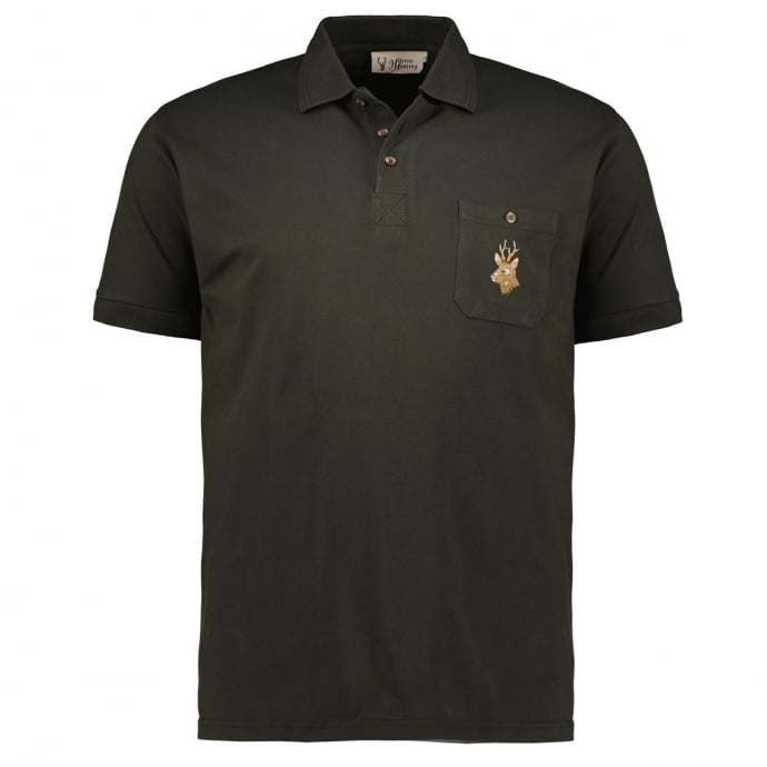 Hubertus Poloshirt aus Baumwolle günstig online kaufen