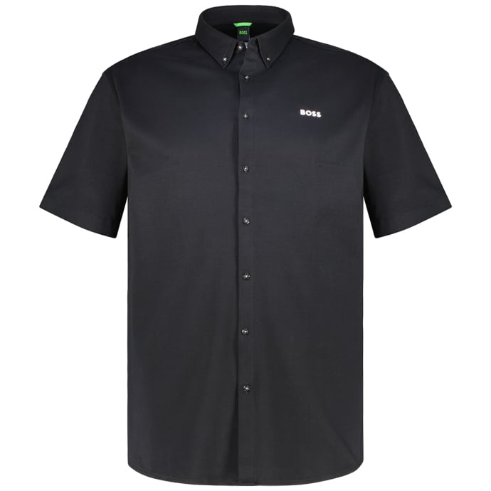 BOSS GREEN Kurzarmhemd "B MOTION S", mit Logoschriftzug auf der Brust günstig online kaufen
