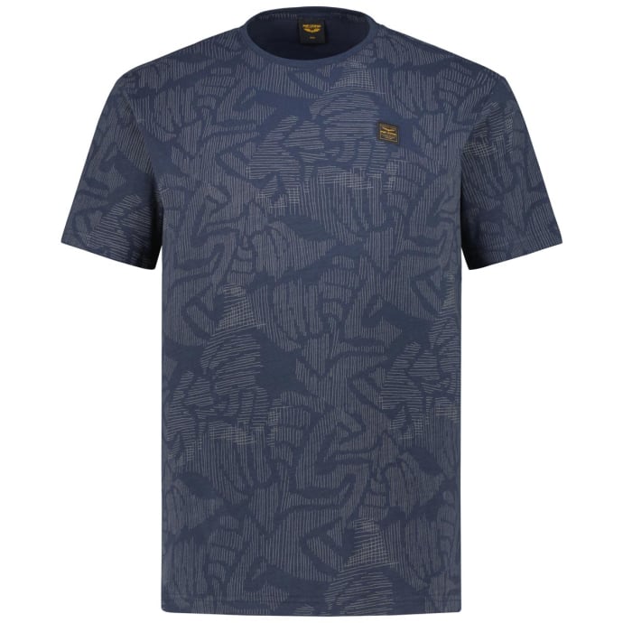 PME LEGEND T-Shirt mit Allover-Print günstig online kaufen