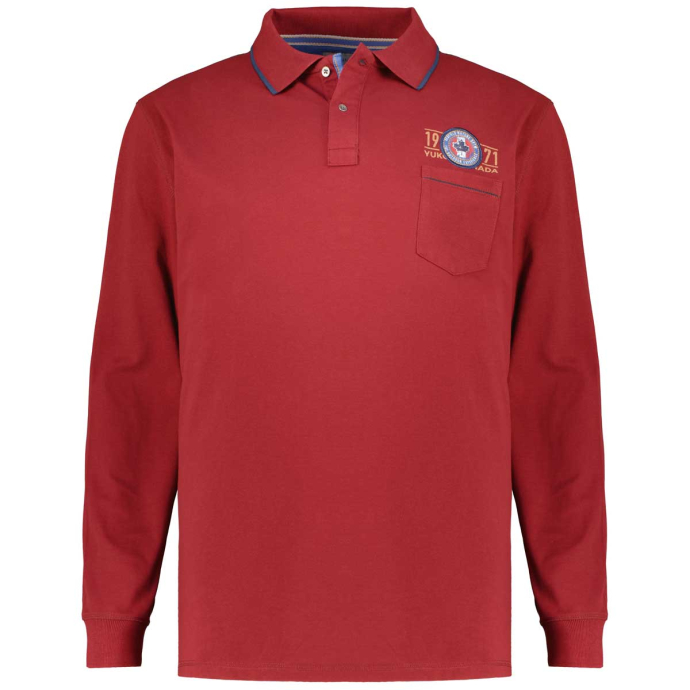 Redfield Poloshirt mit Label-Aufnäher product