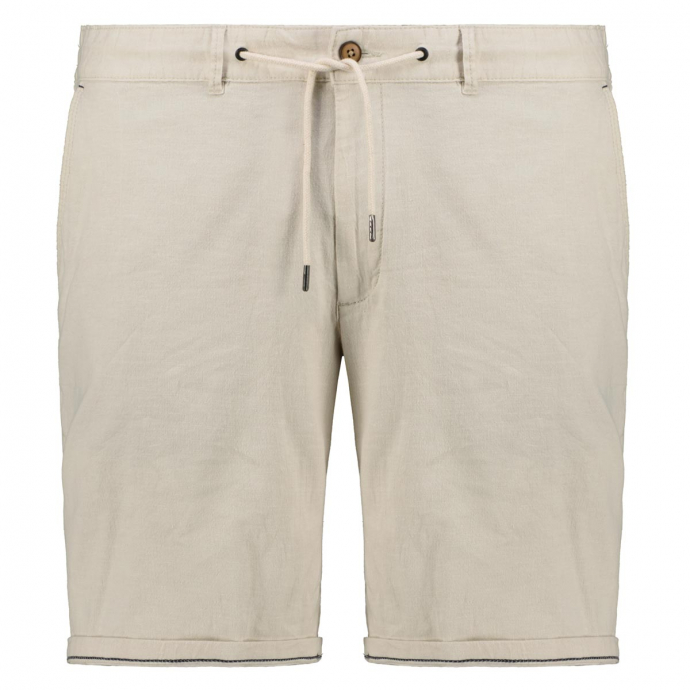 Shorts aus Baumwoll-/Leinenmix beige_0200 | 5XL