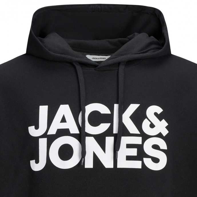 Jack & Jones Herren Hoodie Kapuzenpullover JJECORP LOGO - Regular Fit Pluss günstig online kaufen