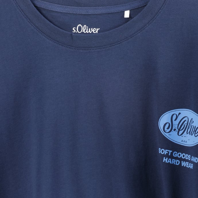 s.Oliver T-Shirt aus Baumwolle günstig online kaufen
