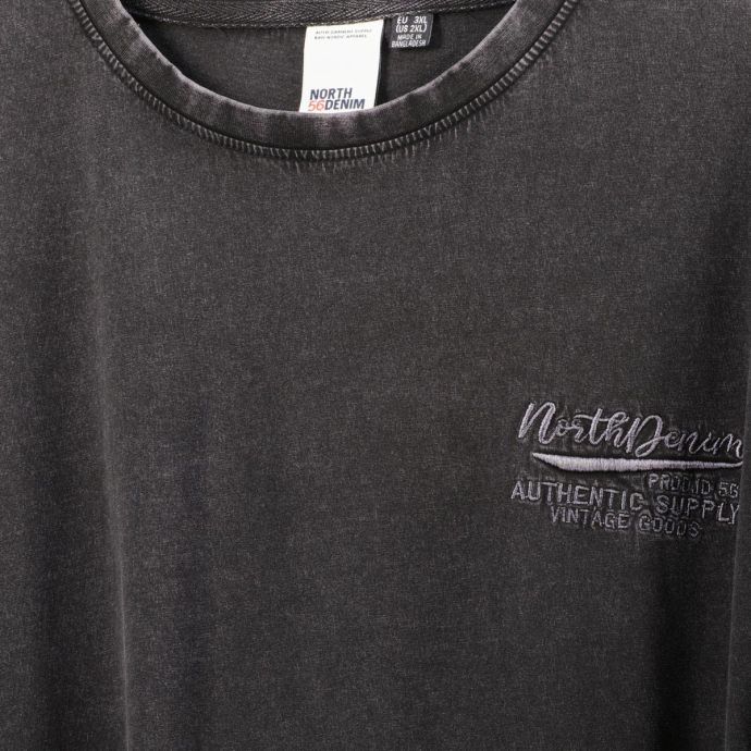 North T-Shirt im Used-Look günstig online kaufen