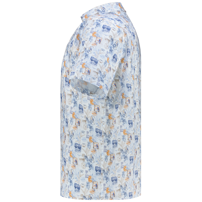 CASAMODA Kurzarmhemd "CASAMODA Freizeithemd Kurzarm Print" günstig online kaufen