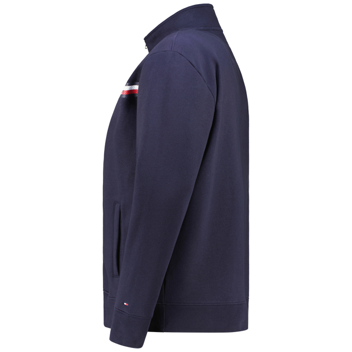 Tommy Hilfiger Sweatjacke aus Baumwollmischung günstig online kaufen