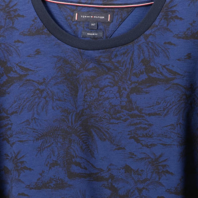 Tommy Hilfiger T-Shirt mit Allover-Muster günstig online kaufen