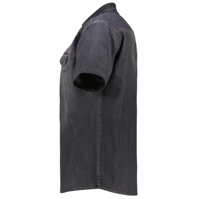 Kamro Jeanshemd im Used-Look günstig online kaufen