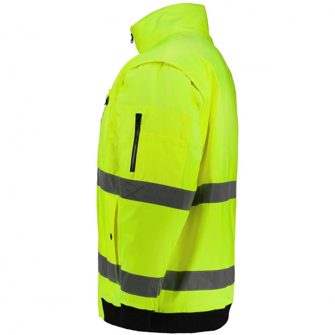 Abraxas Warnjacke gefüttert mit abnehmbaren Ärmeln günstig online kaufen