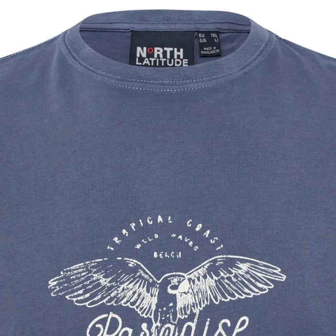 North T-Shirt mit Motiv-Print günstig online kaufen