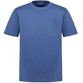 T-Shirt aus Baumwolle jeansblau_125/43 | 3XL