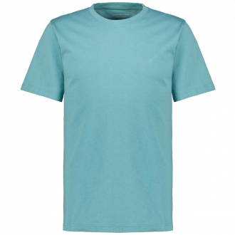 T-Shirt aus Baumwolle seegrün_392/612 | 6XL