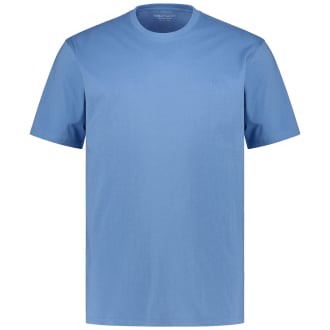 T-Shirt aus Baumwolle mittelblau_161 | 3XL