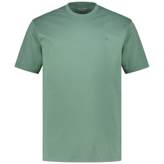 T-Shirt aus Baumwolle grün_345 | 3XL