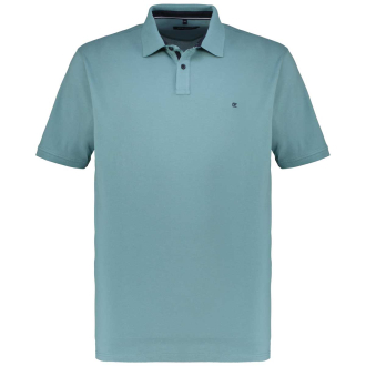 Poloshirt mit Elasthan blaugrün_393/614 | 5XL