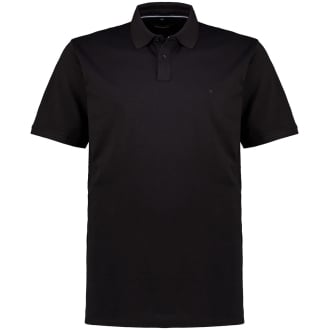 Poloshirt mit Elasthan schwarz_800 | 3XL