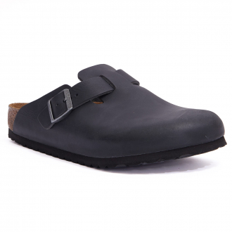 Lederclog "Boston" schwarz_10 | 47