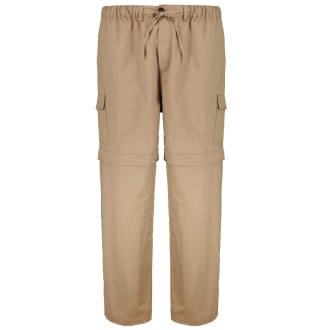 Zipp-off Hose mit Gummibund beige_720 | 4XL