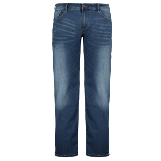 Stretchjeans mit leichter Waschung jeansblau_0597 | 48/32