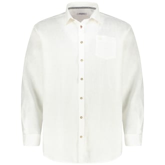 Leinen - Trachtenhemd weiß_1191 | 5XL